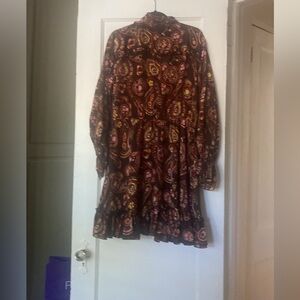 LaDoubleJ Silk Knee Length Dress